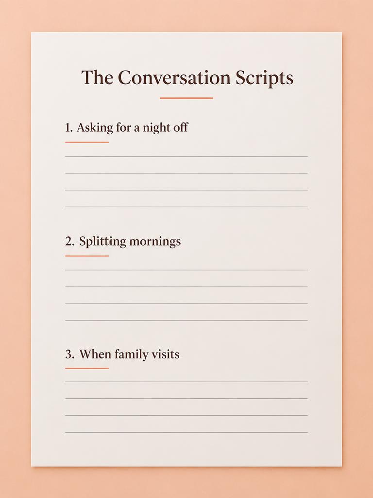 Sample page: The Conversation Scripts
